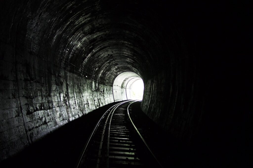 tunnel, train, railway, transport, track, line, black train, tunnel, tunnel, tunnel, tunnel, tunnel